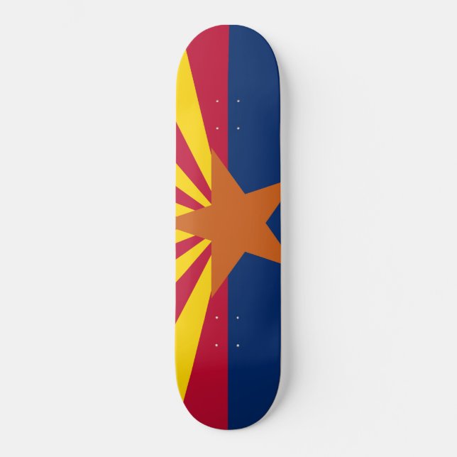 Staatsflagge von Arizona Skateboard (Vorderseite)
