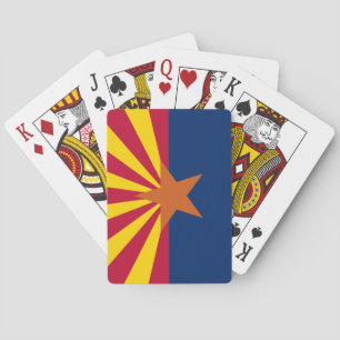 Staatsflagge von Arizona Spielkarten