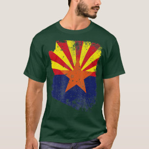 Staatsflagge von Arizona T-Shirt