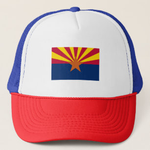 Staatsflagge von Arizona Truckerkappe