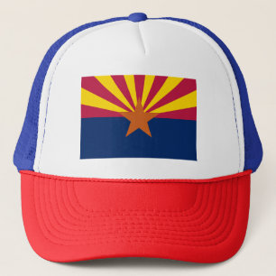 Staatsflagge von Arizona Truckerkappe