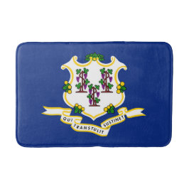 Staatsflagge von Connecticut Badematte