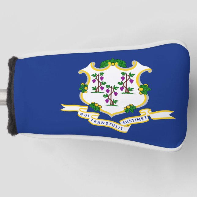 Staatsflagge von Connecticut Golf Headcover (Vorderseite)