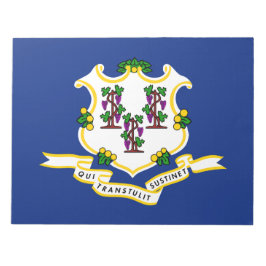 Staatsflagge von Connecticut Notizblock