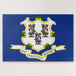 Staatsflagge von Connecticut Puzzle