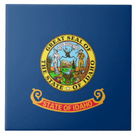 Staatsflagge von Idaho Fliese