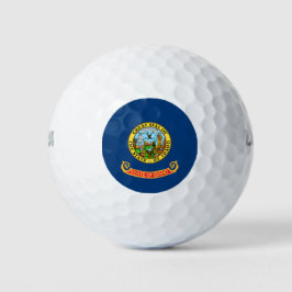 Staatsflagge von Idaho Golfball