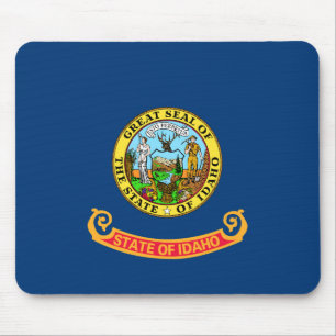 Staatsflagge von Idaho Mousepad