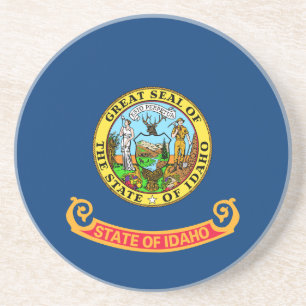 Staatsflagge von Idaho Sandstein Untersetzer