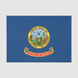 Staatsflagge von Idaho Seidenpapier
