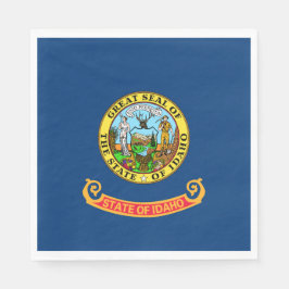 Staatsflagge von Idaho Serviette