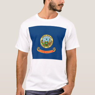 Staatsflagge von Idaho T-Shirt