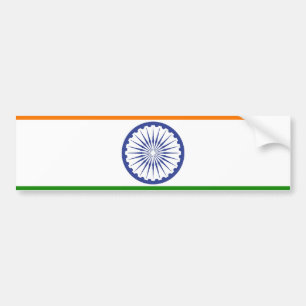 Staatsflagge von Indien Ashoka Chakra Autoaufkleber