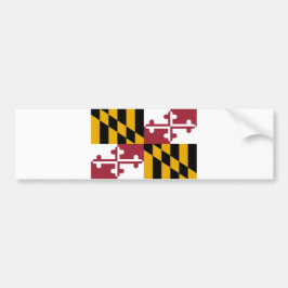 Staatsflagge von Maryland Autoaufkleber