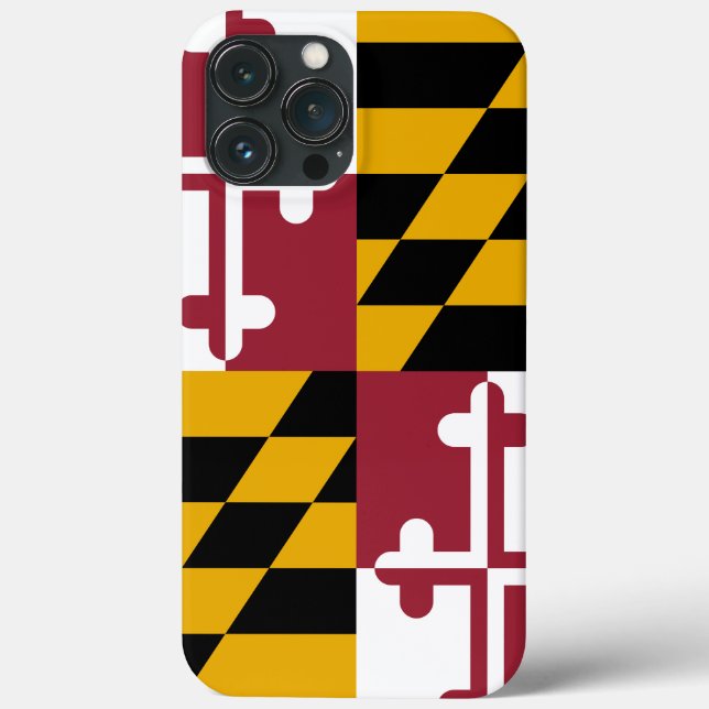 Staatsflagge von Maryland Case-Mate iPhone Hülle (Rückseite)