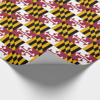 Staatsflagge von Maryland Geschenkpapier