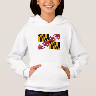Staatsflagge von Maryland Hoodie
