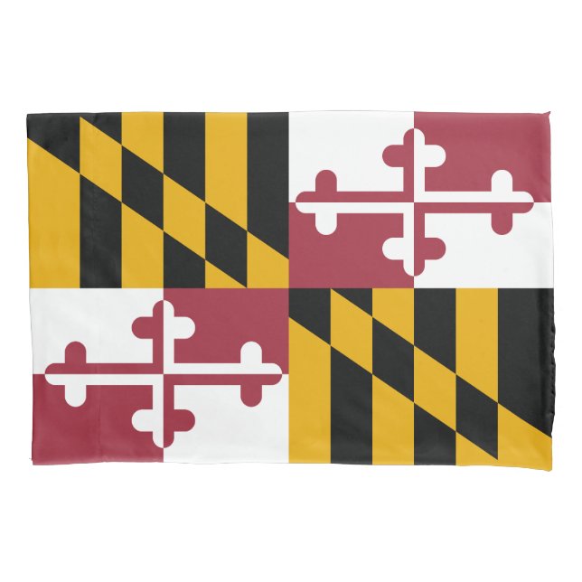 Staatsflagge von Maryland Kissenbezug (Vorderseite)