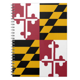Staatsflagge von Maryland Notizblock