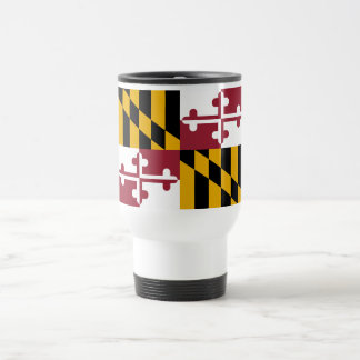 Staatsflagge von Maryland Reisebecher