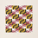 Staatsflagge von Maryland Schal<br><div class="desc">Patriotische Maryland-Staatsflagge.</div>