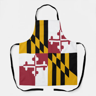 Staatsflagge von Maryland Schürze