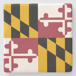 Staatsflagge von Maryland Steinuntersetzer