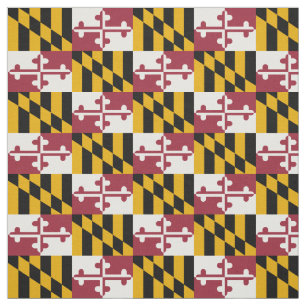 Staatsflagge von Maryland Stoff