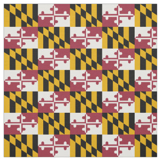 Staatsflagge von Maryland Stoff