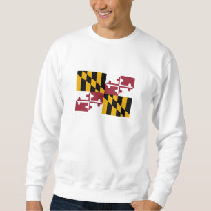 Staatsflagge von Maryland Sweatshirt
