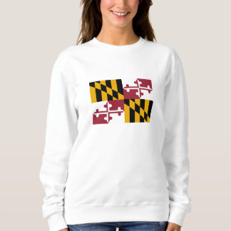 Staatsflagge von Maryland Sweatshirt