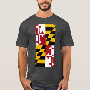 Staatsflagge von Maryland T-Shirt
