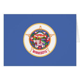 Staatsflagge von Minnesota