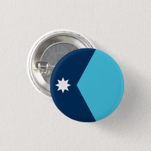 Staatsflagge von Minnesota Button