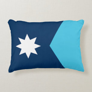 Staatsflagge von Minnesota Dekokissen