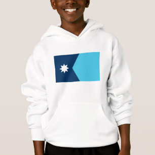 Staatsflagge von Minnesota Hoodie