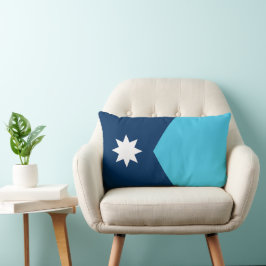 Staatsflagge von Minnesota Lendenkissen