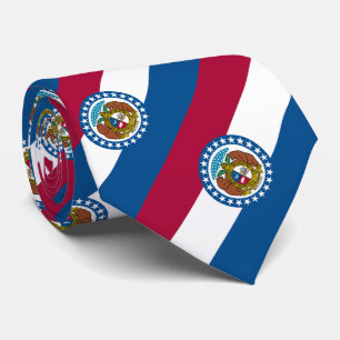 Staatsflagge von Missouri Krawatte