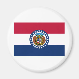 Staatsflagge von Missouri Magnet