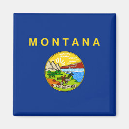 Staatsflagge von Montana Magnet