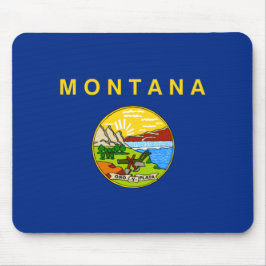 Staatsflagge von Montana Mousepad