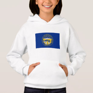 Staatsflagge von Nebraska Hoodie