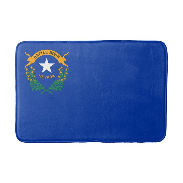 Staatsflagge von Nevada Badematte (Vorderseite)