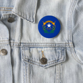 Staatsflagge von Nevada Button