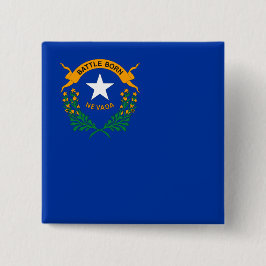 Staatsflagge von Nevada Button