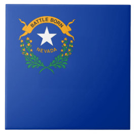 Staatsflagge von Nevada Fliese
