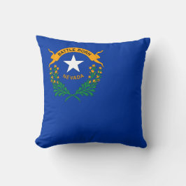 Staatsflagge von Nevada Kissen