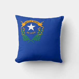Staatsflagge von Nevada Kissen