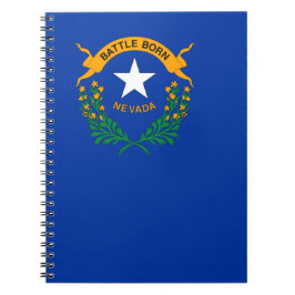 Staatsflagge von Nevada Notizblock