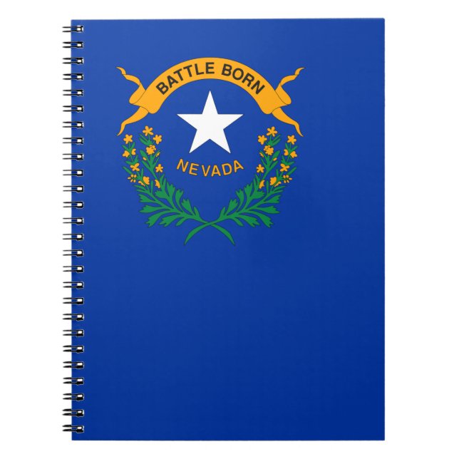 Staatsflagge von Nevada Notizblock (Vorderseite)